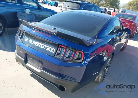 2010 Ford Shelby Gt500 z USA, uszkodzony, nr VIN 1ZVBP8JS1A5156889